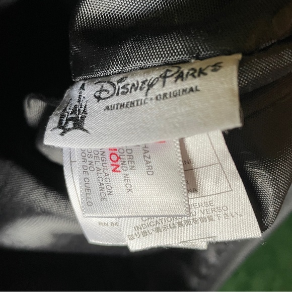 Disney Parks Authentic Blue and Black Vinyl Bag - Picture 4 of 5